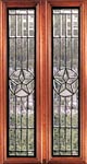 Austin clear leaded glass